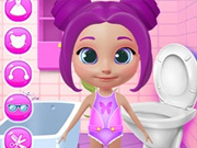 Menekşe küçük kızım